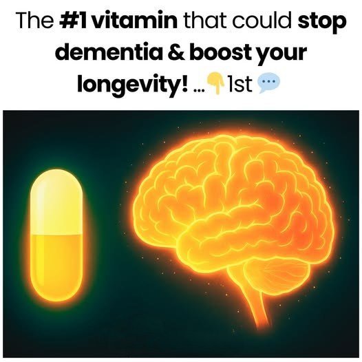 The #1 vitamin that could stop dementia and boost your longevity!
