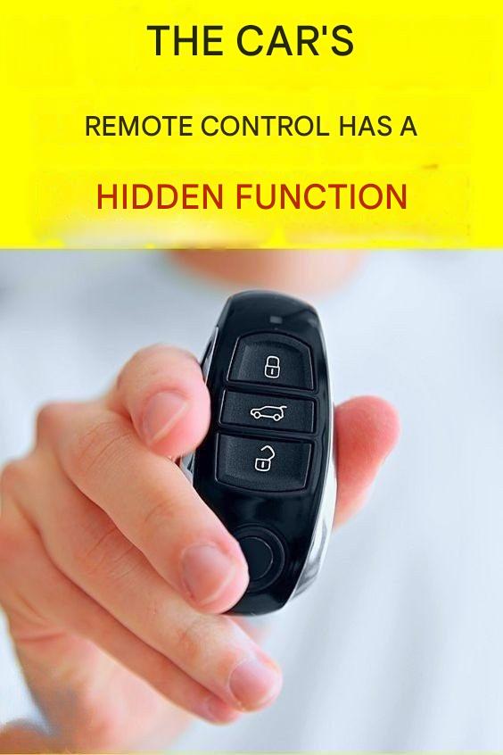 Hold down the car’s remote control for 5 seconds: A practical tip.