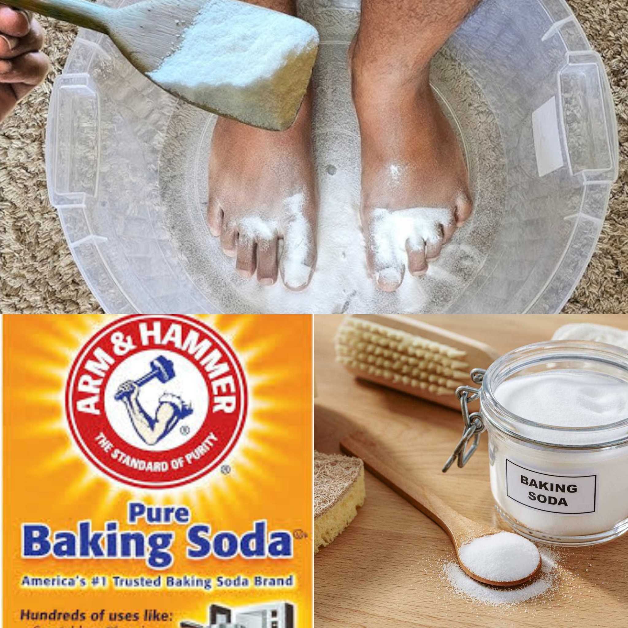 Put baking soda on my feet and you won’t believe what happened