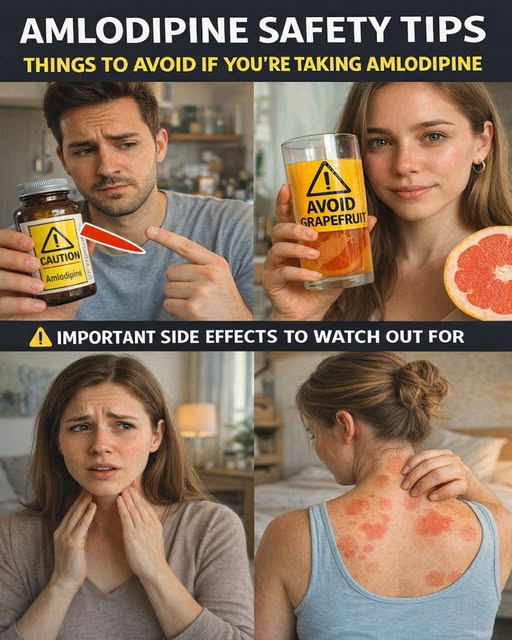 12 Things You Should Avoid While Taking Amlodipine