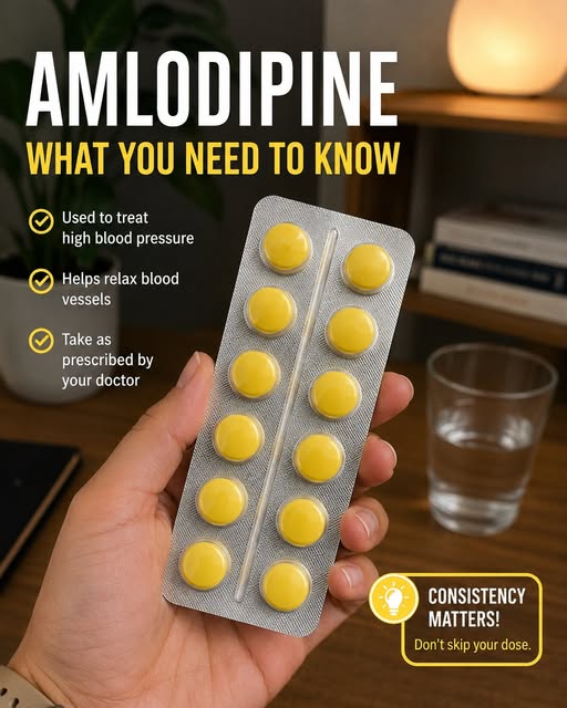 8 Habits You Should Stop This Year If You Are Taking Amlodipine …and Why