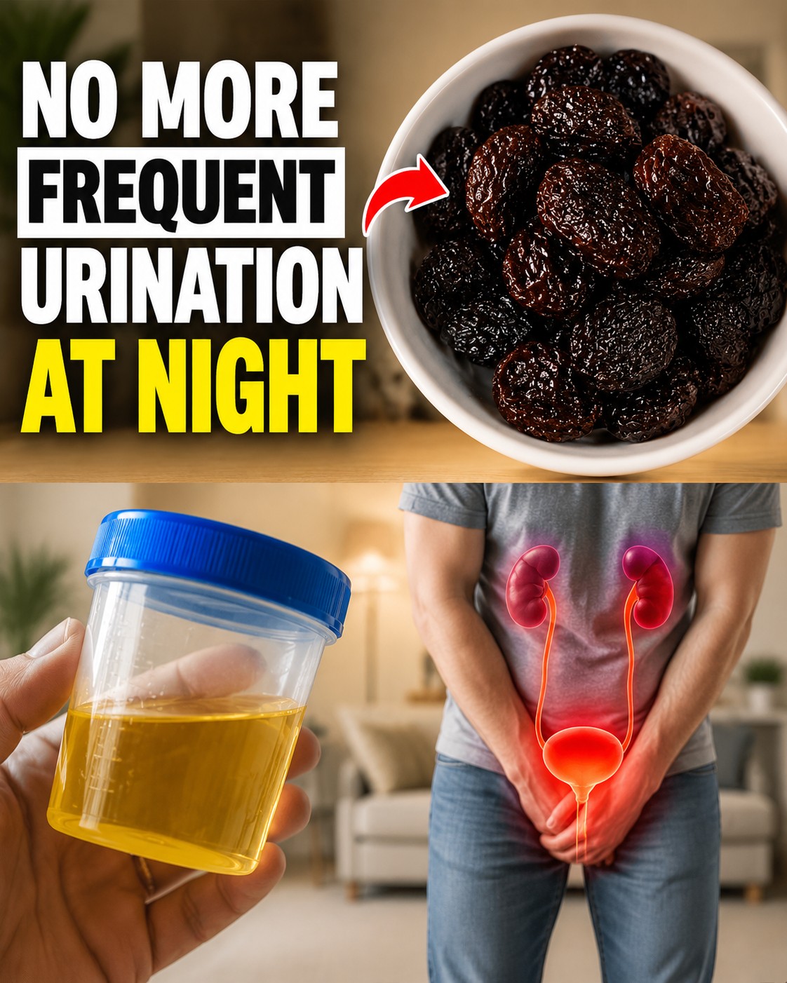 Seniors: Eat These 3 Dry Fruits Before Bed to Help Reduce Nighttime Urination Naturally
