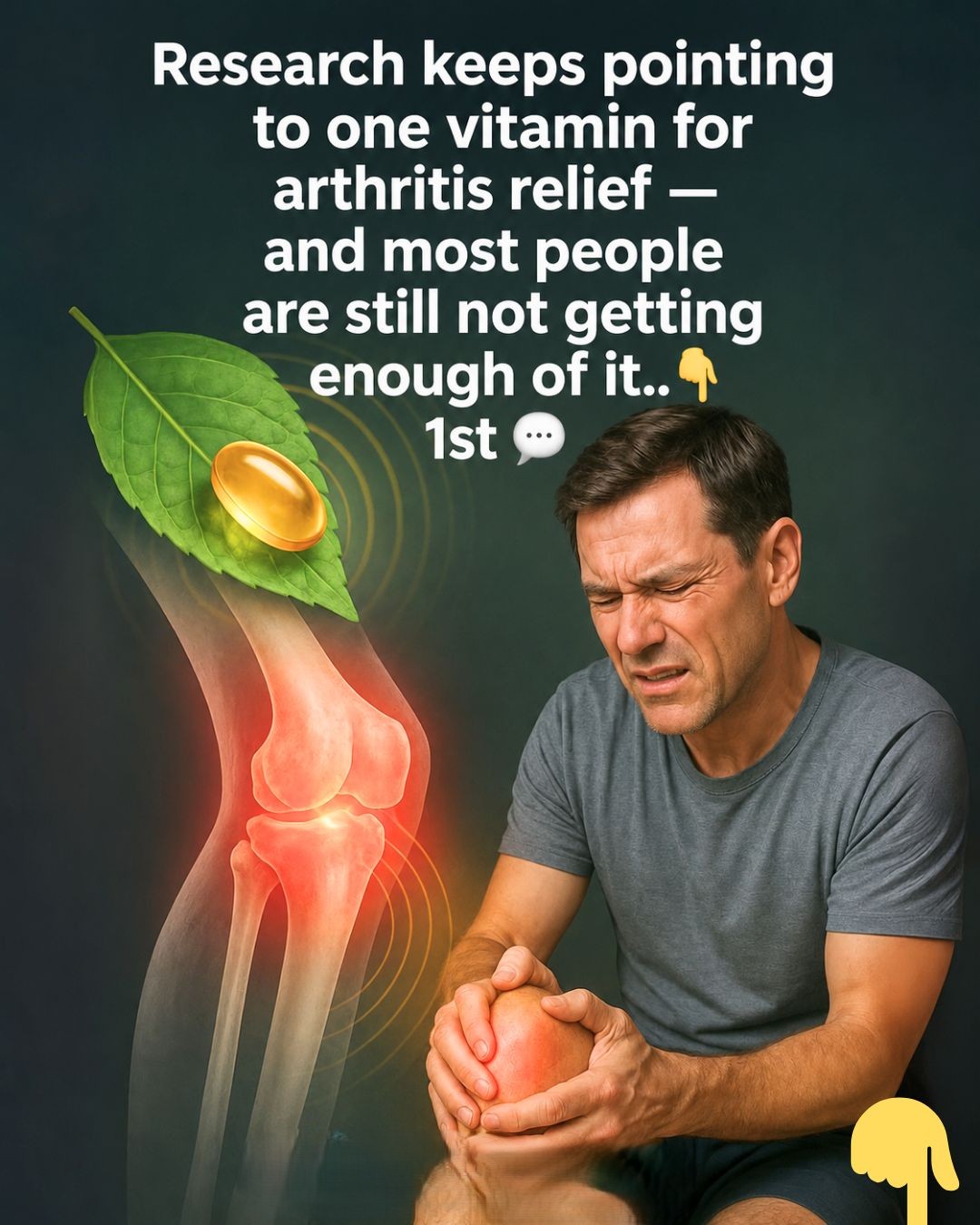 The best vitamin for arthritis relief, according to research