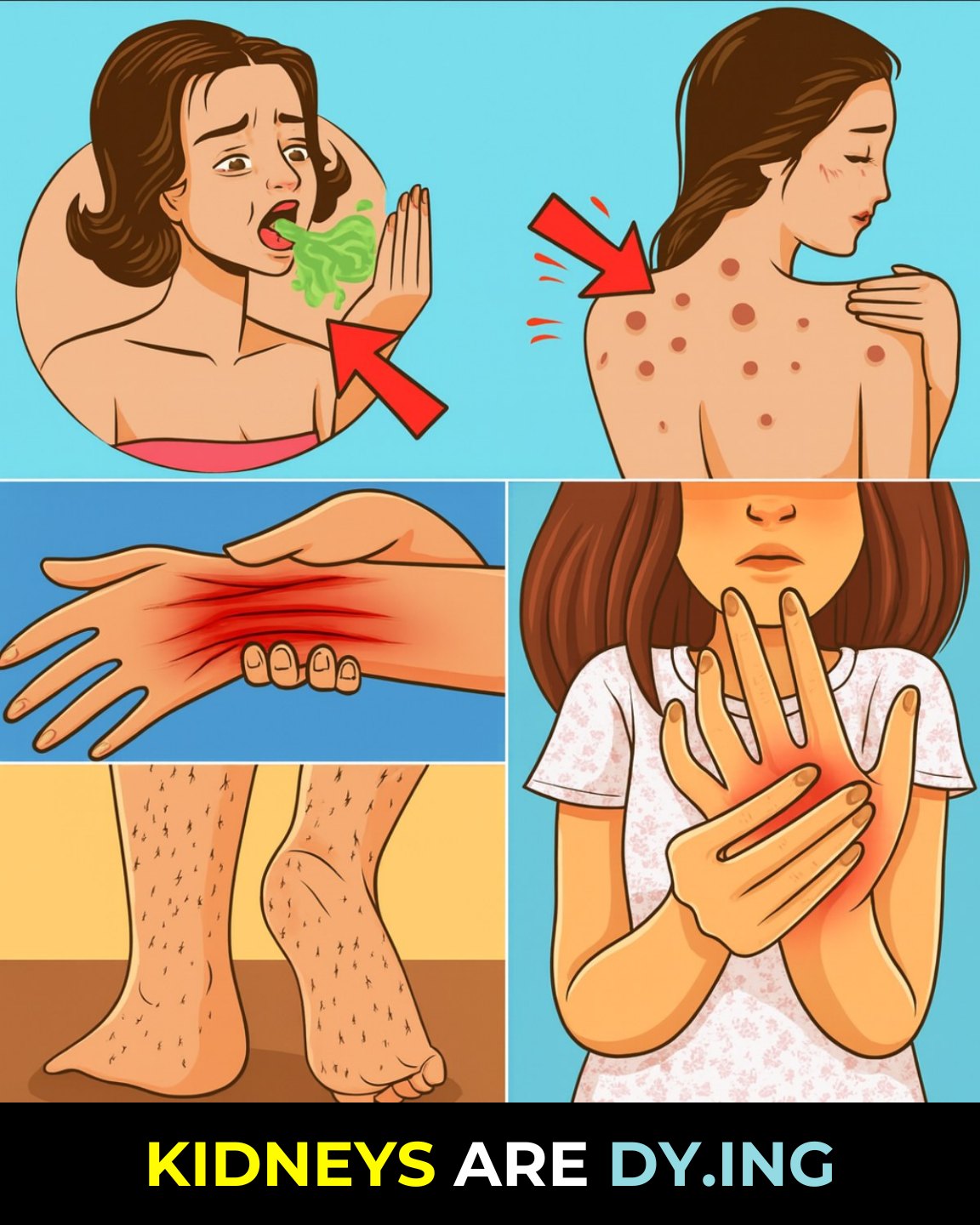 15 Common Body Changes That Could Be Linked to Kidney Problems