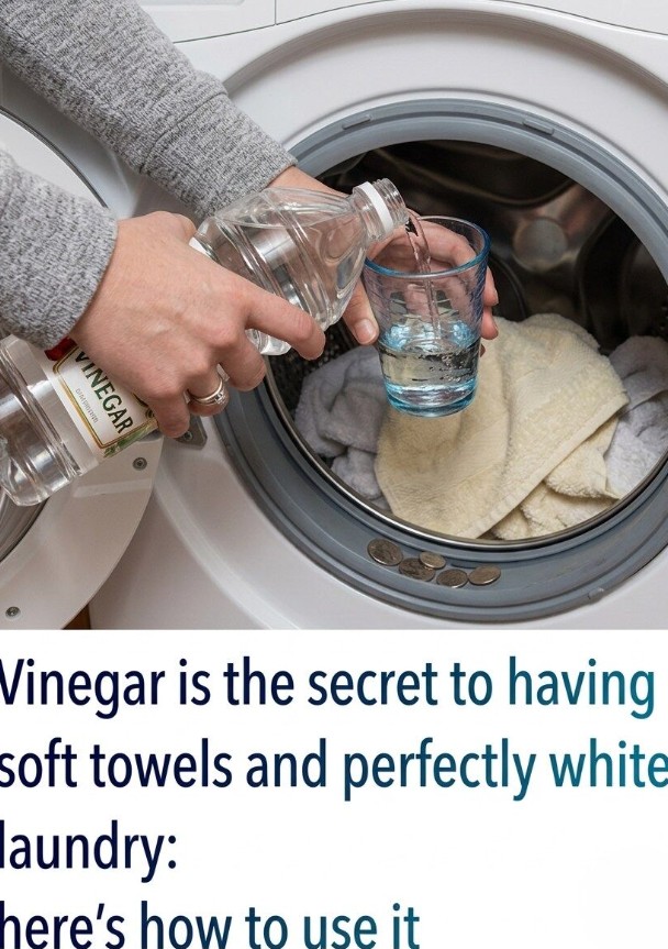 Yes, Vinegar Helps Clean the Washing Machine Thoroughly: Here’s How to Use It, Revealing a Simple Natural Cleaning Method That Removes Odors, Mineral Buildup, and Detergent Residue, Restoring Freshness and Efficiency to Your Appliance, While Showing How Household Ingredients Can Be an Affordable and Effective Way to Maintain Cleanliness and Extend Machine Lifespan Over Time