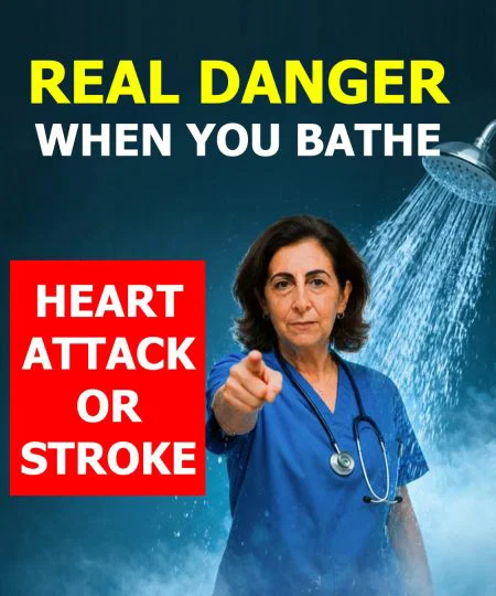 Wa.rning: These bathing habits increase the risk of heart attack and stroke (80% are preventable)