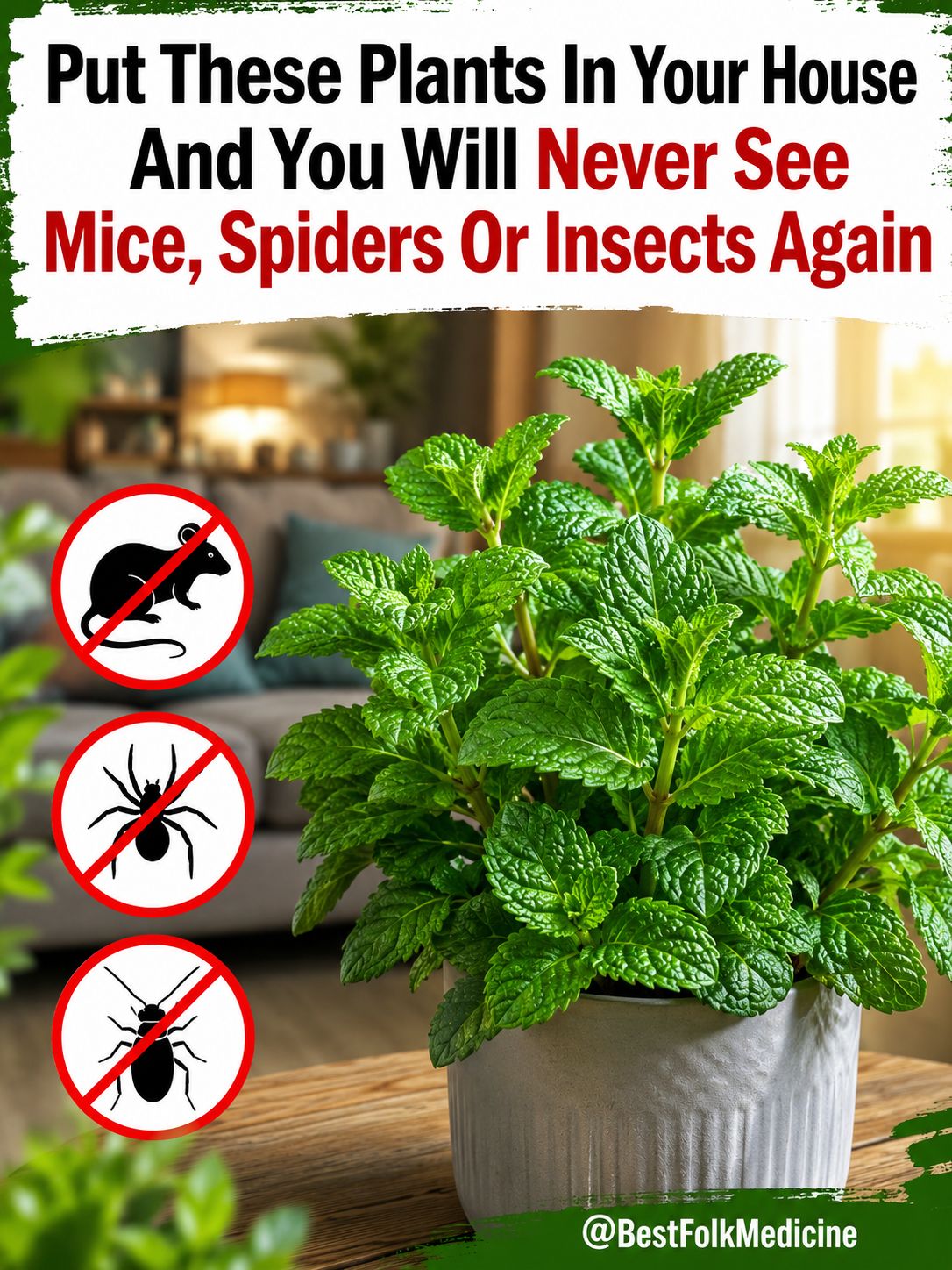 8 Plants that Help Repel Mice, Spiders & Other Insects