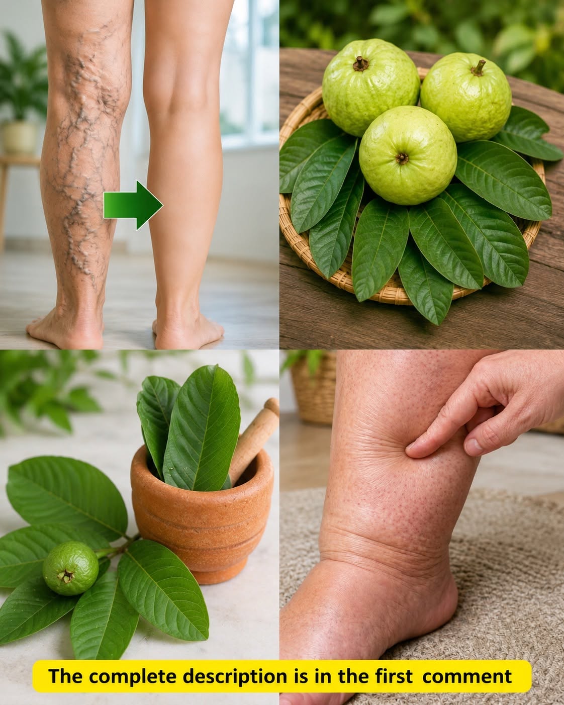 Do you suffer from swollen ankles, heavy legs, and unstable blood pressure? These simple leaves may help as a powerful natural diuretic—without the need for medication. To continue receiving my recipes, simply leave a comment… Thank you!