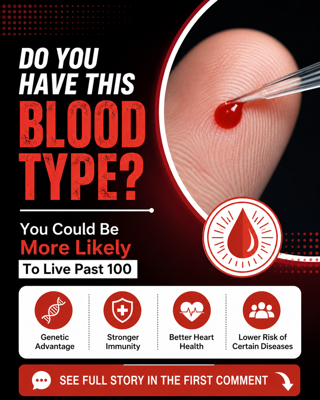 Studies Indicate That Individuals With This Blood Type Have a Higher Likelihood of Living to 100