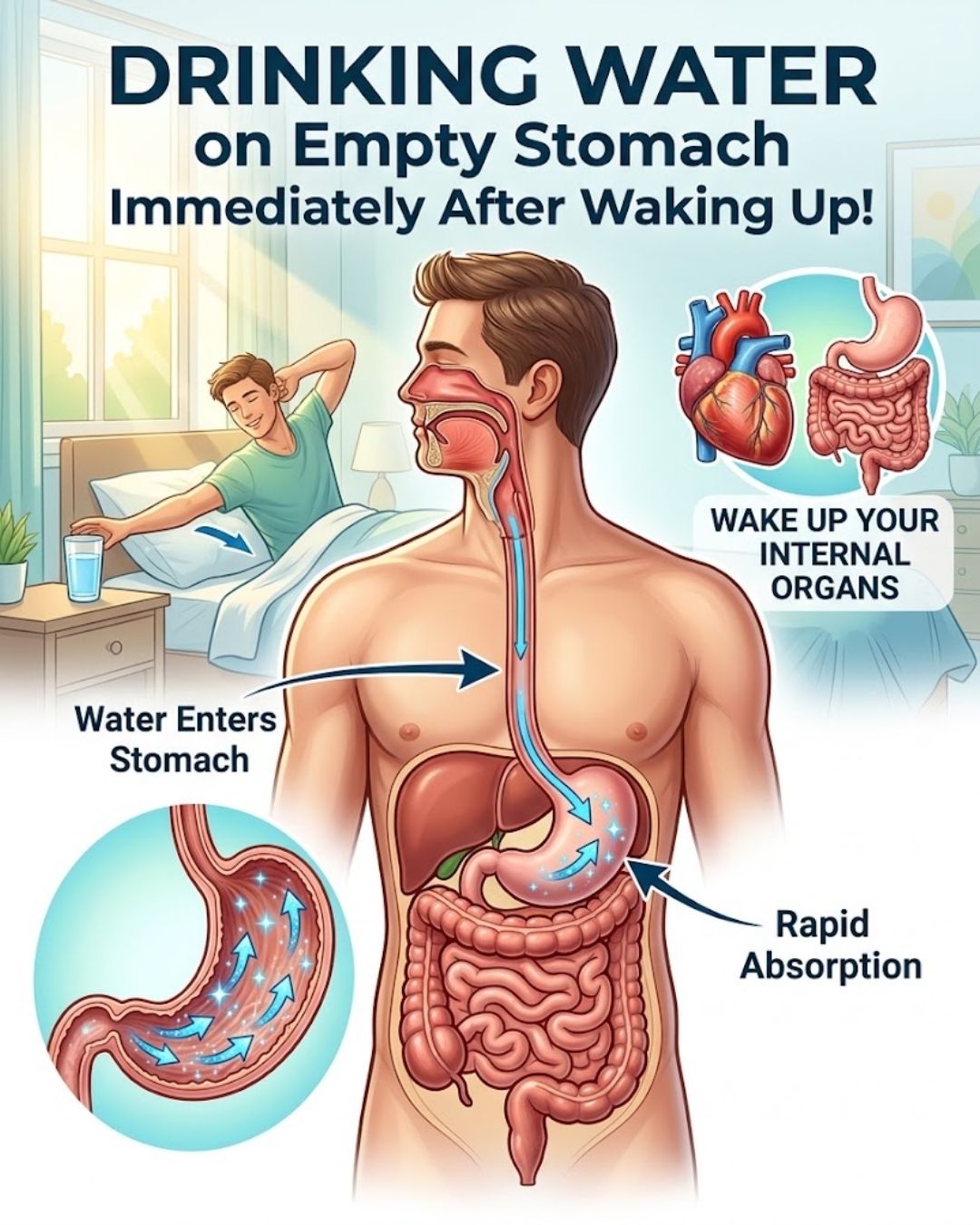 A Worthy Action: Drinking Water On An Empty Stomach Every Morning