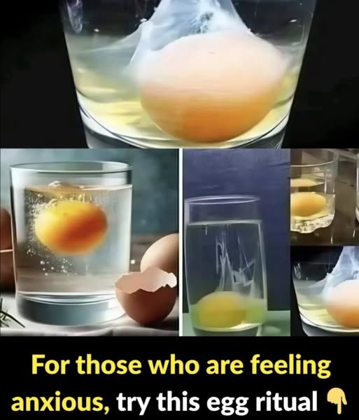 Unbelievable! For those who are feeling anxious, try this egg ritual now!!